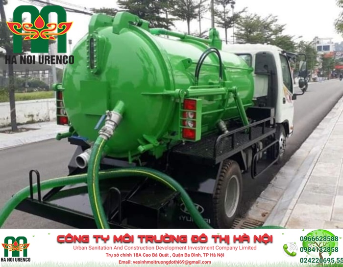 Hút bể phốt Quận Bắc Từ Liêm uy tín số 1